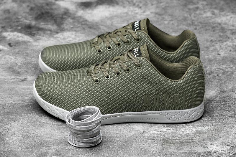 Olive Nobull Army Arctic Men's Trainers | CA I1472L